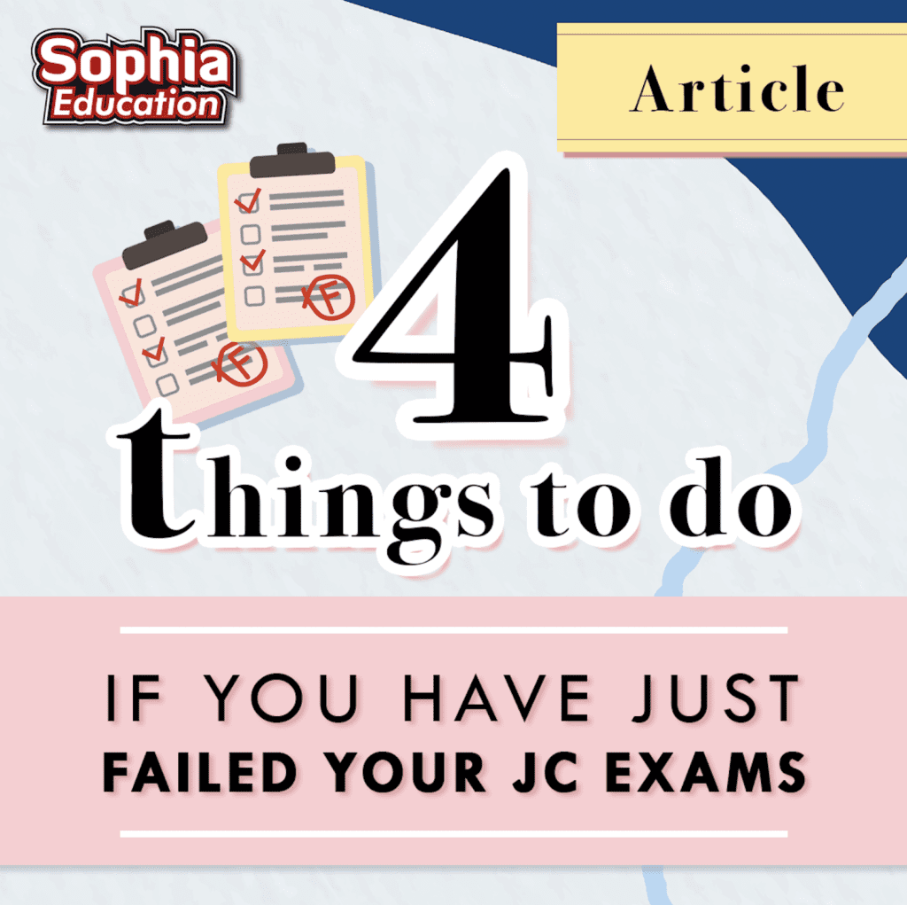 4 Things To Do If You Just Failed
