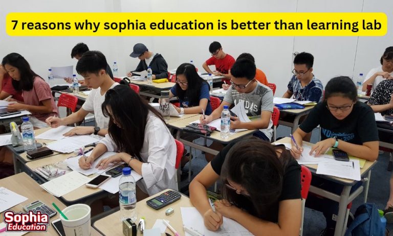 7 Reasons Why Sophia Education Is Better Than Learning Lab